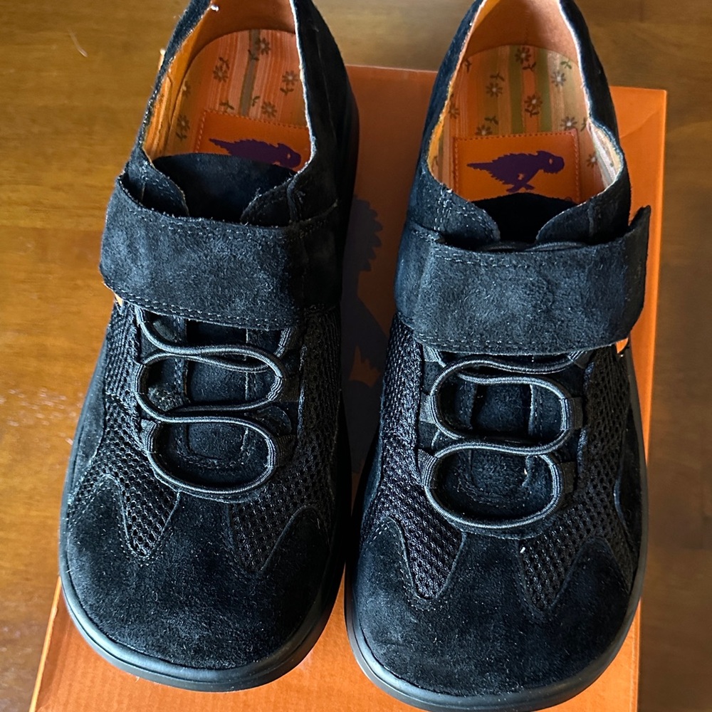Rocket Dog Black Suede & Mesh Women’s Casual Flat - Picture 2 of 4